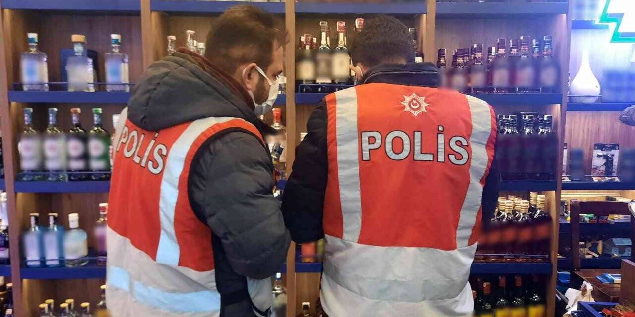 Beşiktaş’ta yılbaşı öncesi sahte içki denetimi