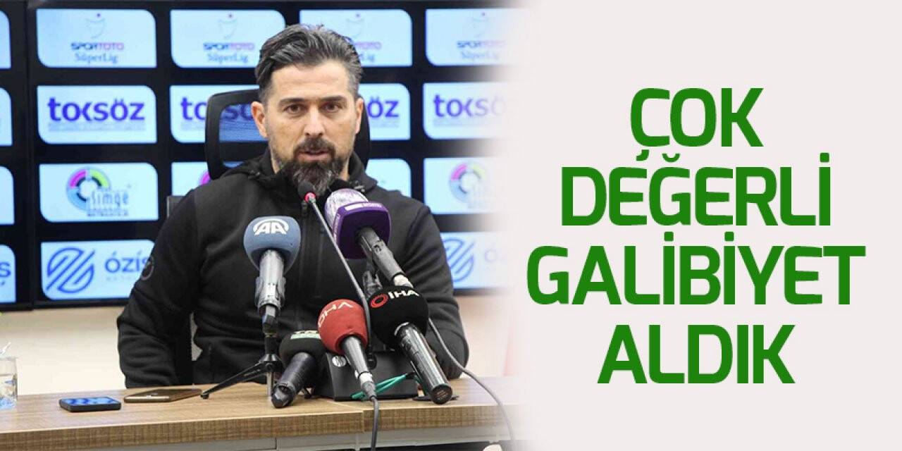 İlhan Palut: Çok değerli galibiyet aldık