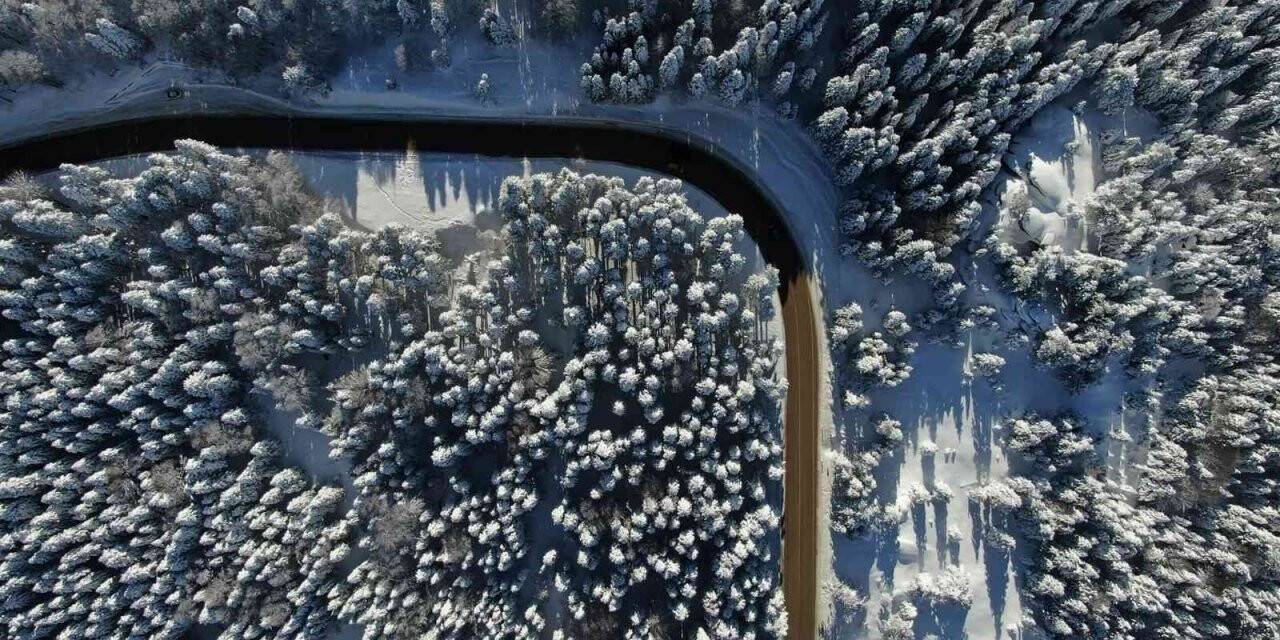 Uludağ’da kartpostallık görüntüler