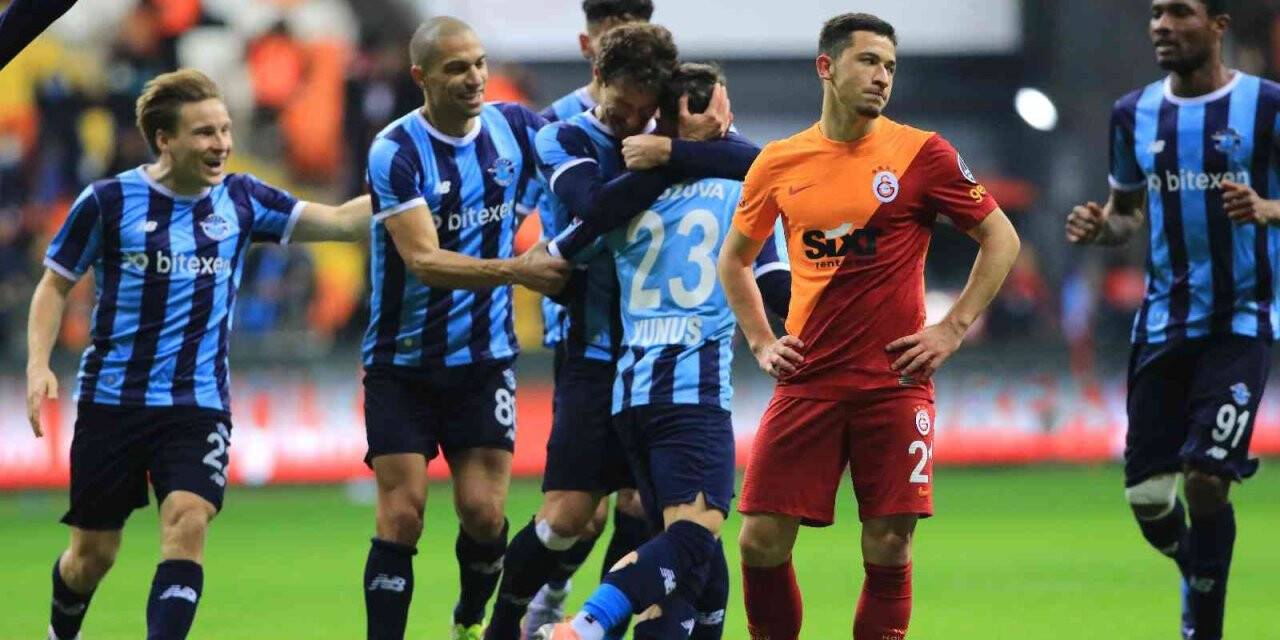 Spor Toto Süper Lig: Adana Demirspor: 2 - Galatasaray: 0 (Maç sonucu)