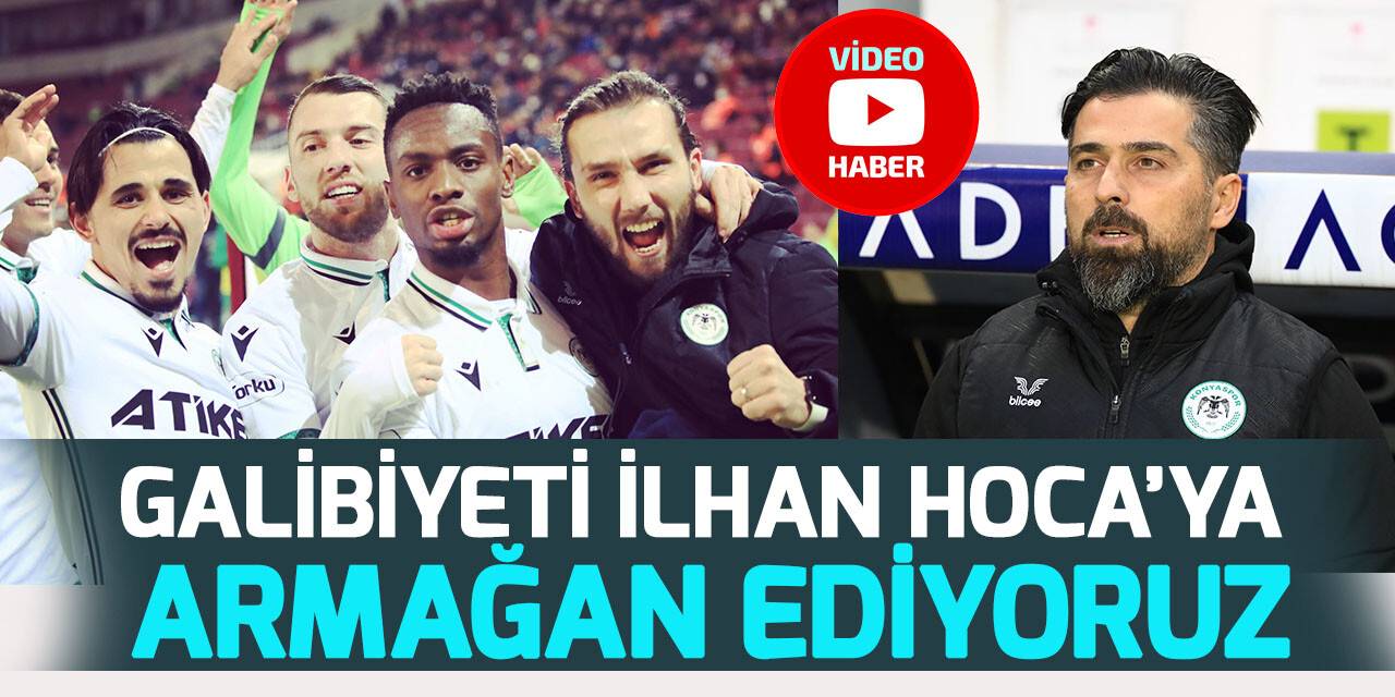 Konyaspor'da Hatayspor galibiyeti İlhan Palut'a armağan