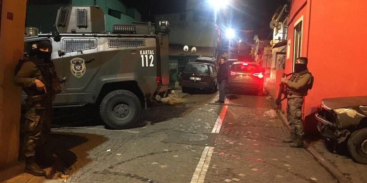 İstanbul’da uyuşturucu tacirlerine yönelik eş zamanlı operasyon