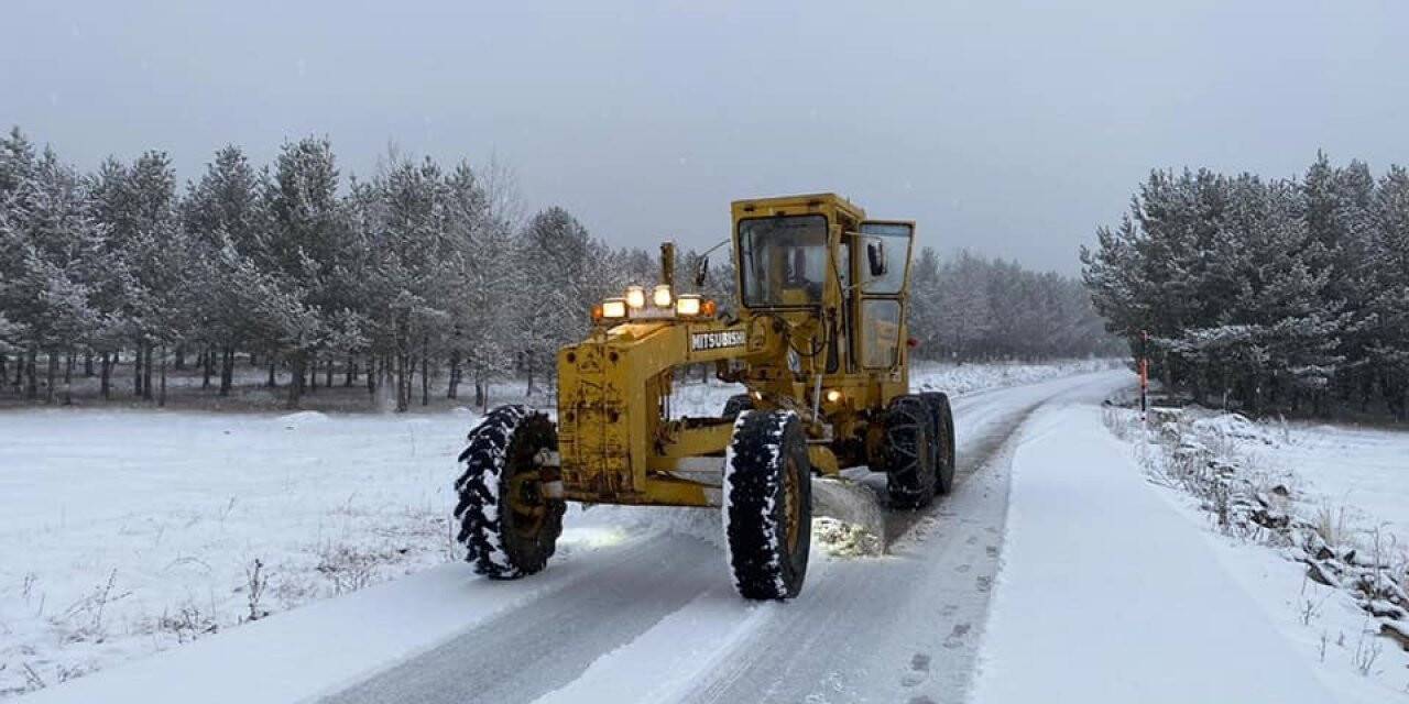 Erzurum’da 372 mahalleye ulaşım sağlanamıyor