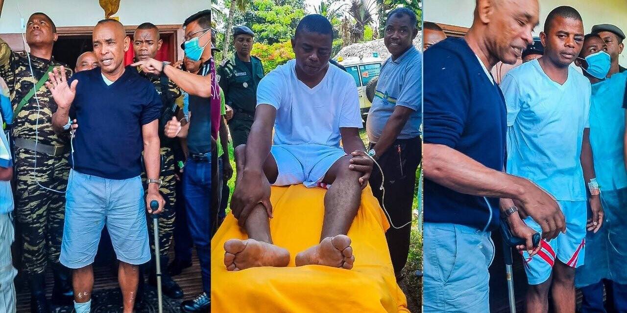 Madagaskarlı Bakanın helikopteri düştü, 12 saat yüzerek hayatta kaldı