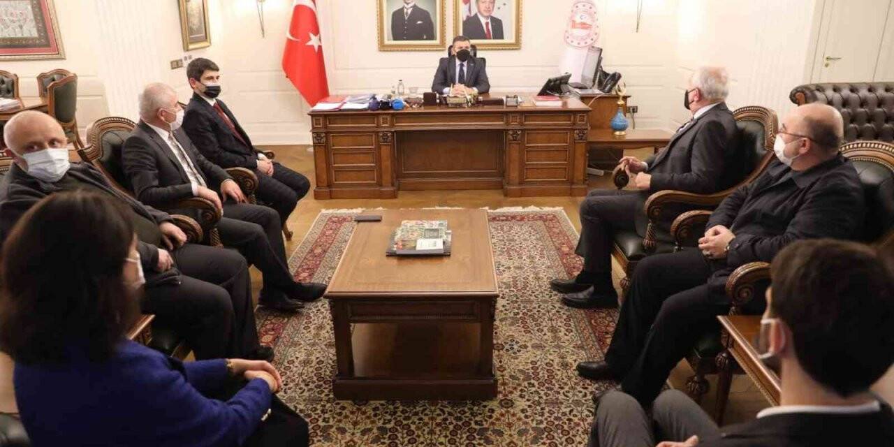 Genel Sekreter Özoğlu’dan Vali Atay’a ziyaret