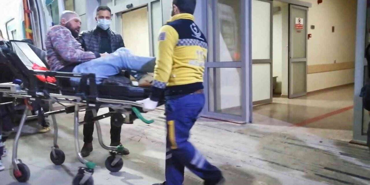 Önce darp edildi, sonra ayağından vuruldu