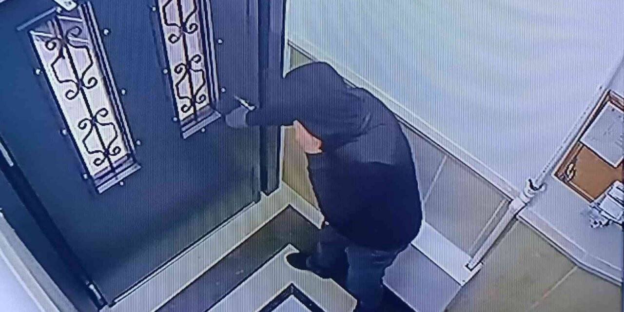 Şişli’de güpegündüz hırsızlık kamerada