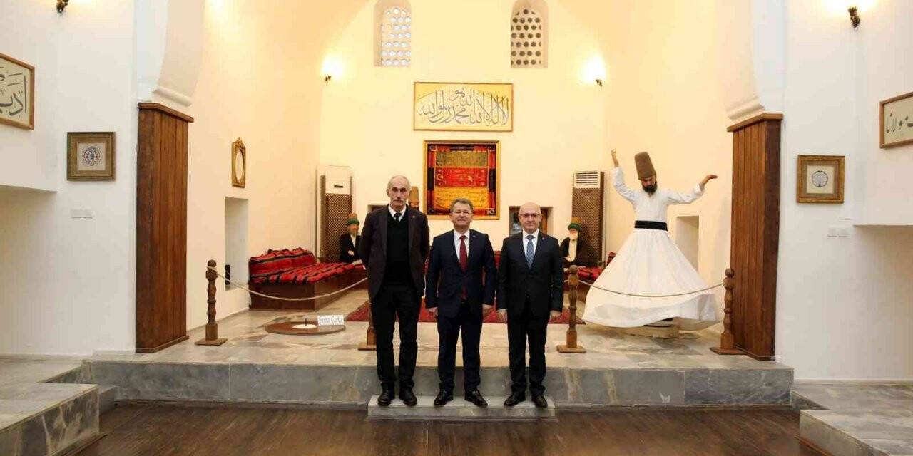 ÖSYM Başkanı Aygün’den Rektör Ataç’a ziyaret