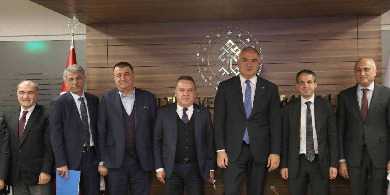 Lara-Kundu Turizm Yolu Projesi Ankara’da masaya yatırıldı