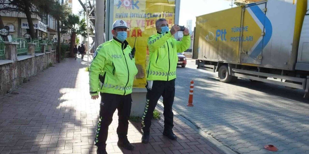 Burhaniye’de trafik denetimleri artırıldı