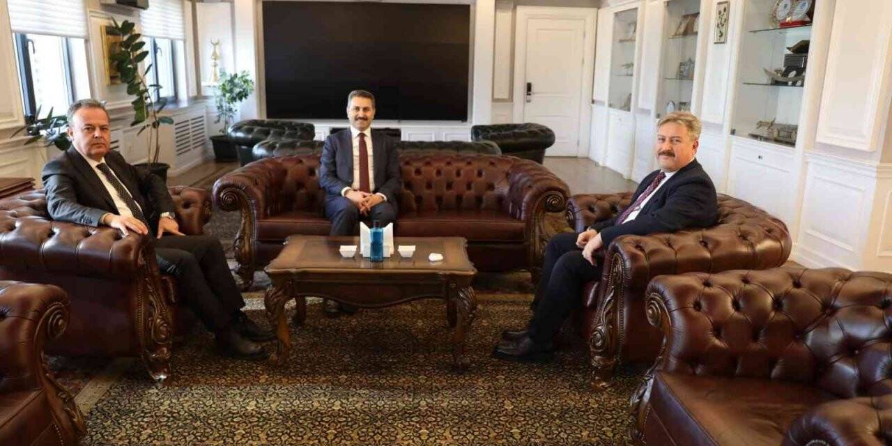 Tokat Belediye Başkanından Başkan Palancıoğlu’na ziyaret