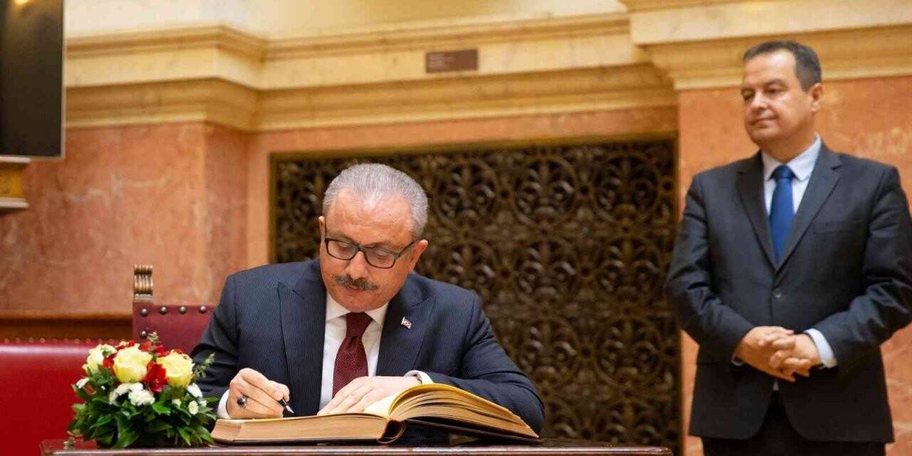 TBMM Başkanı Şentop: “Balkanlarda barış ve istikrarın kalıcı ve devamlı olması Avrupa ve dünya barışı açısından da önemli”