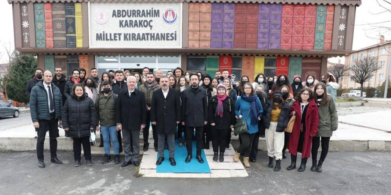 Geleceğin kütüphanecilerinden Sincan Millet Kıraathanelerine tam not
