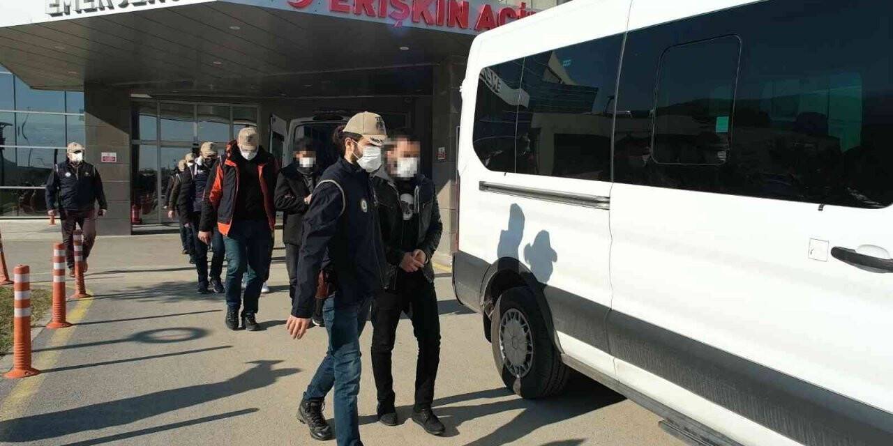 Manisa’da DEAŞ ve PKK terör örgütü şüphelileri adliyeye sevk edildi