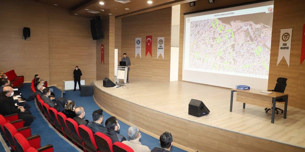 Cizre’de kent içi trafik iyileştirme toplantısı