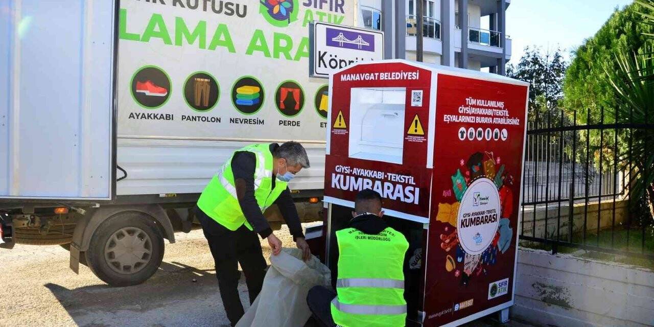 Manavgat’a ‘Mobil Atık Getirme Merkezleri’ kuruldu