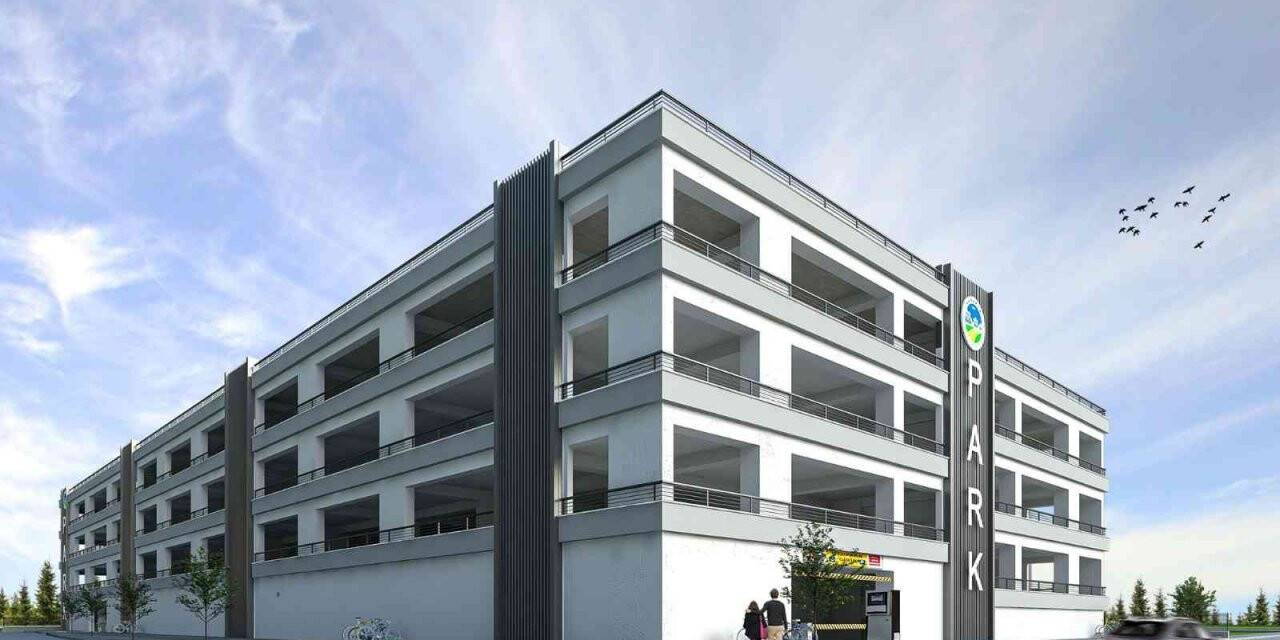 Başkan Yüce 589 araçlık katlı otopark projesini paylaştı