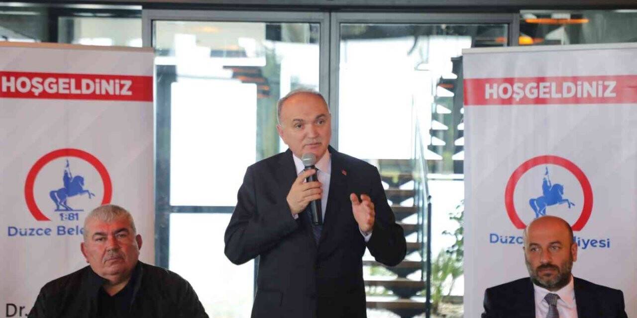 Muhtarlardan projelere tam destek