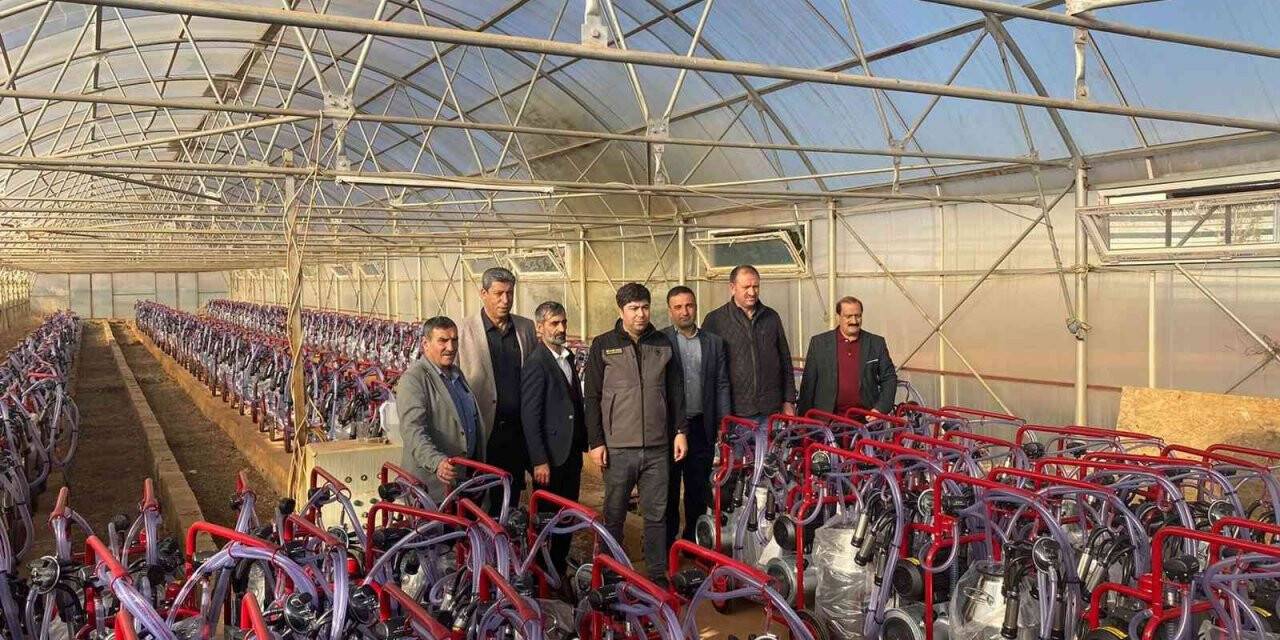 Bingöl’de çiftçilere yüzde 80 hibeli 162 adet süt sağım makinesi dağıtıldı