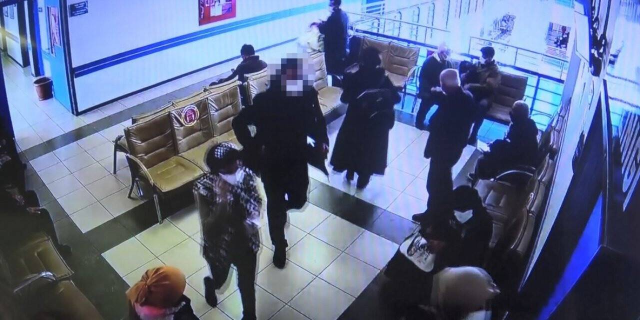 Sırasını beklemek istemedi doktorun burnunu kırdı