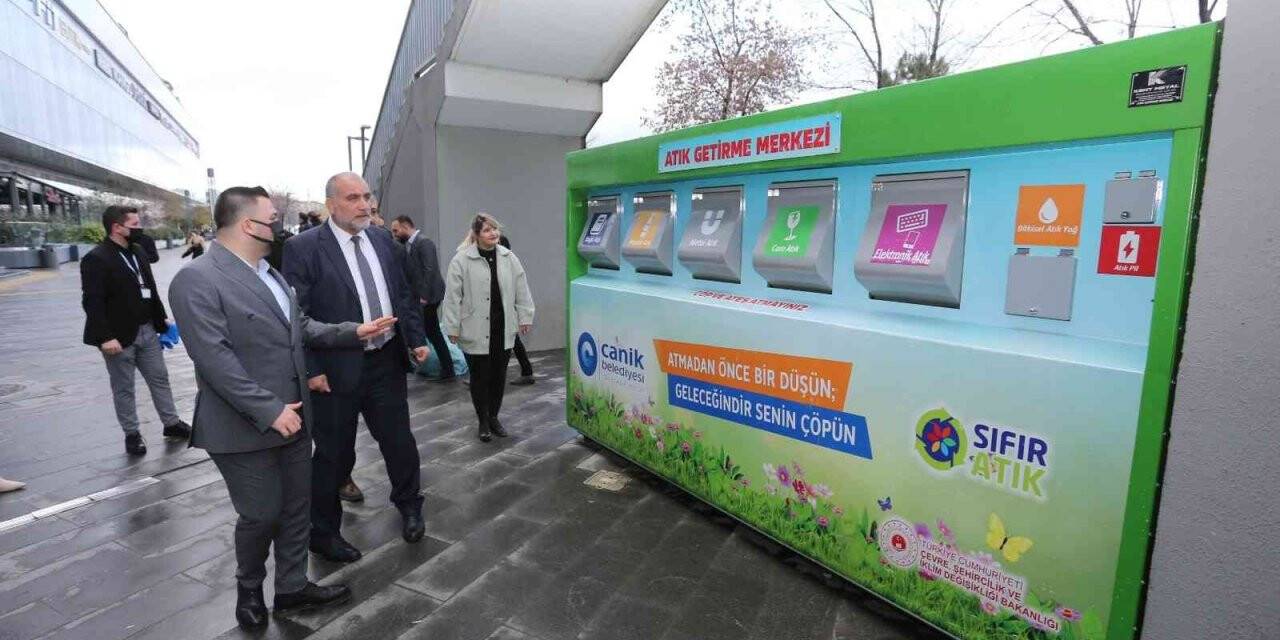 Canik’te atıklar ürüne dönüşüyor