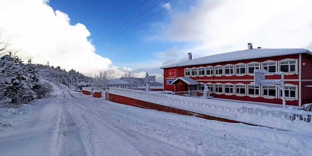 Kastamonu’nun Küre ve İnebolu ilçelerinde eğitime kar engeli
