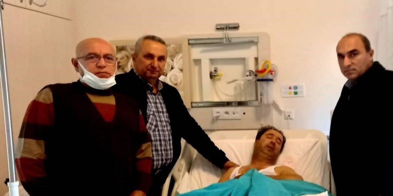 Ukraynalı yolcunun demir çubukla saldırdığı halk otobüsü şoförü hastanelik oldu