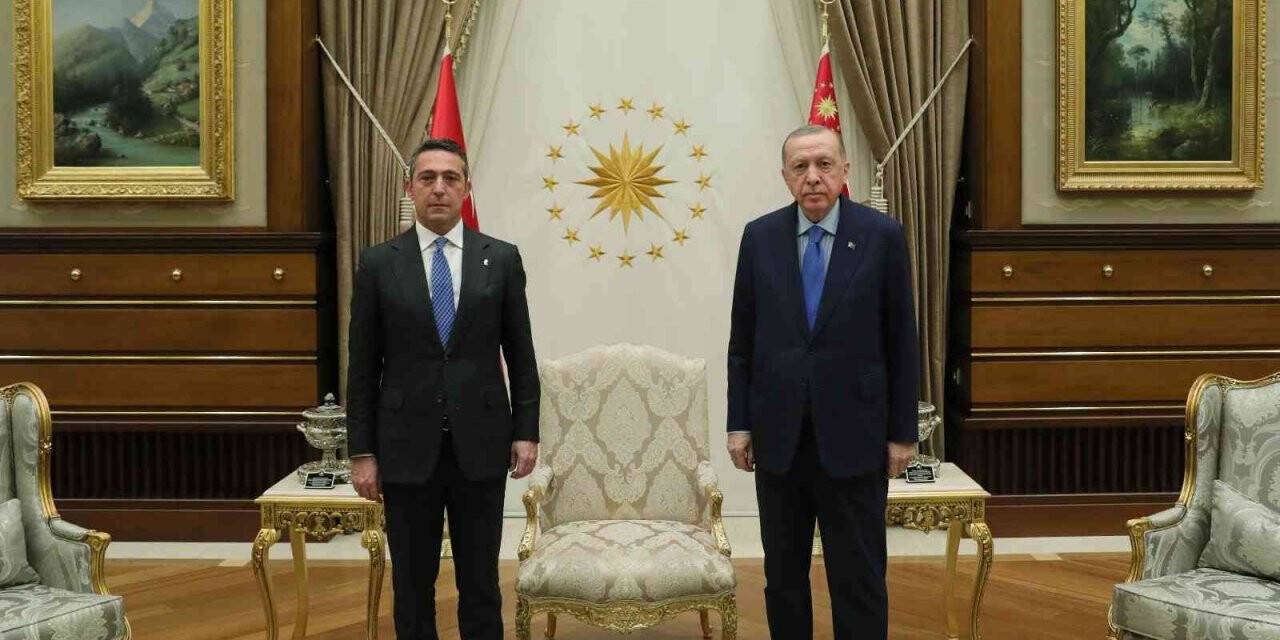 Cumhurbaşkanı Erdoğan Fenerbahçe Spor Kulübü Başkanı Koç’u kabul etti