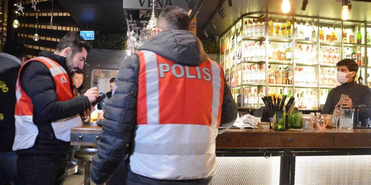 Beşiktaş’ta alkollü mekanlara denetim gerçekleştirildi