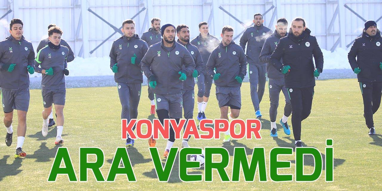 Konyaspor'da Beşiktaş mesaisi başladı