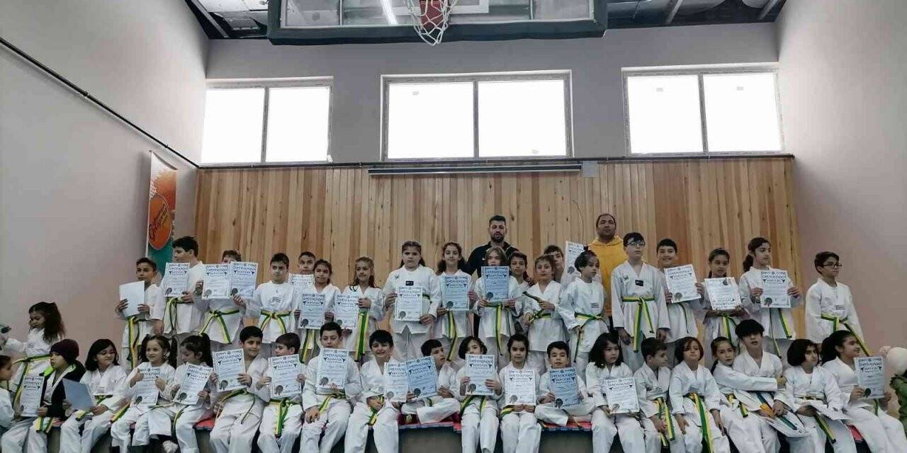 Yakutiye Taekwondo Kulübü’nde kuşak heyecanı