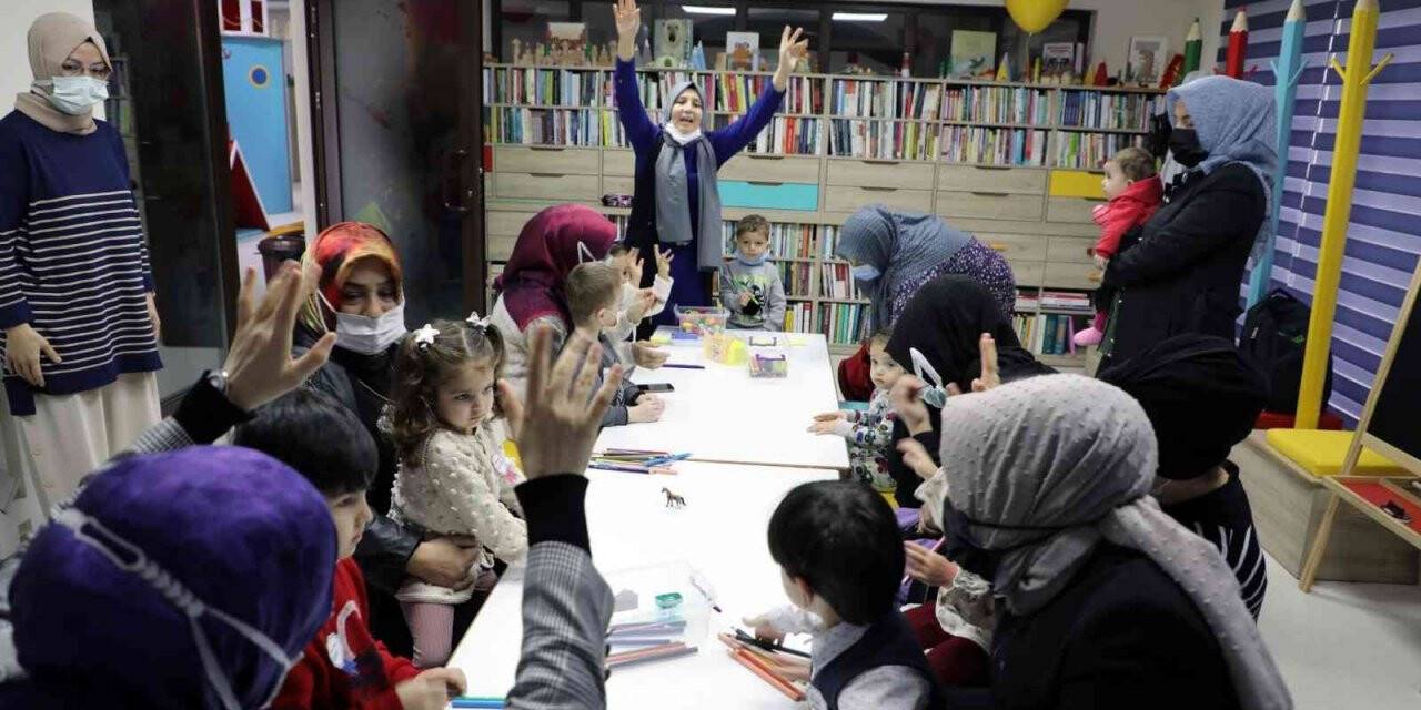 Akyurt Bebek Kütüphanesi hizmete girdi