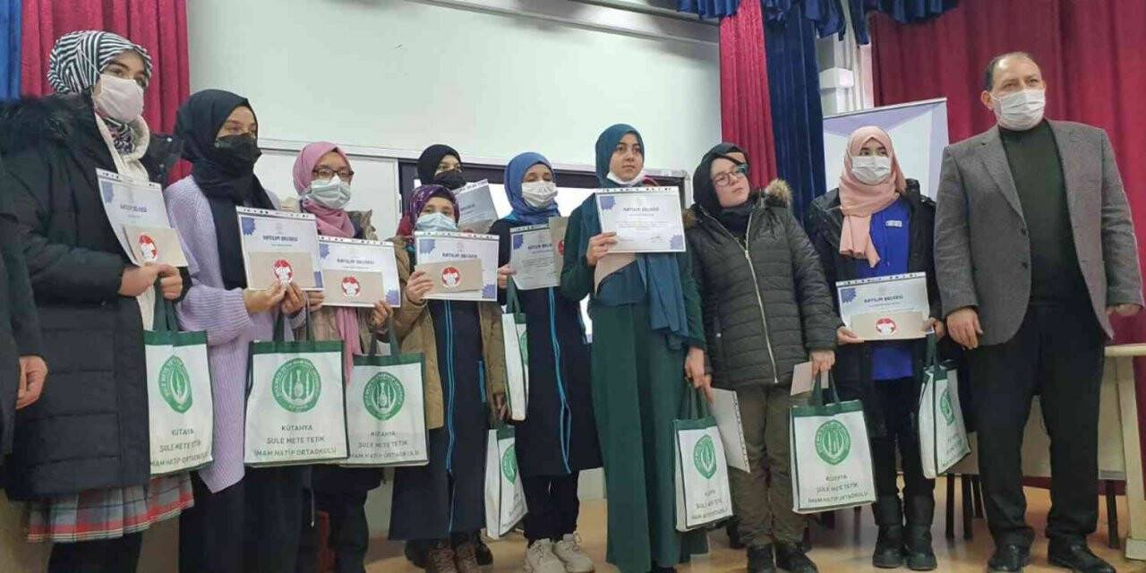 Kütahya’da ’İmam Hatip Ortaokulları Yarışma Finalleri’ yapıldı
