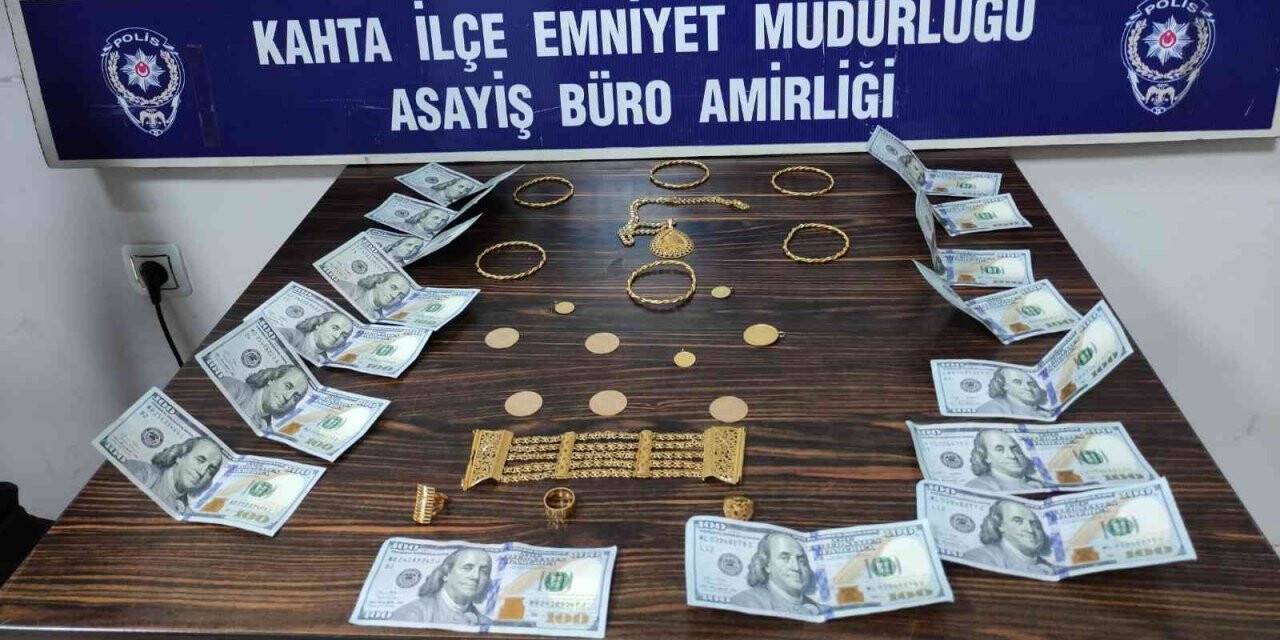 Kahta’da altın hırsızı yakalandı