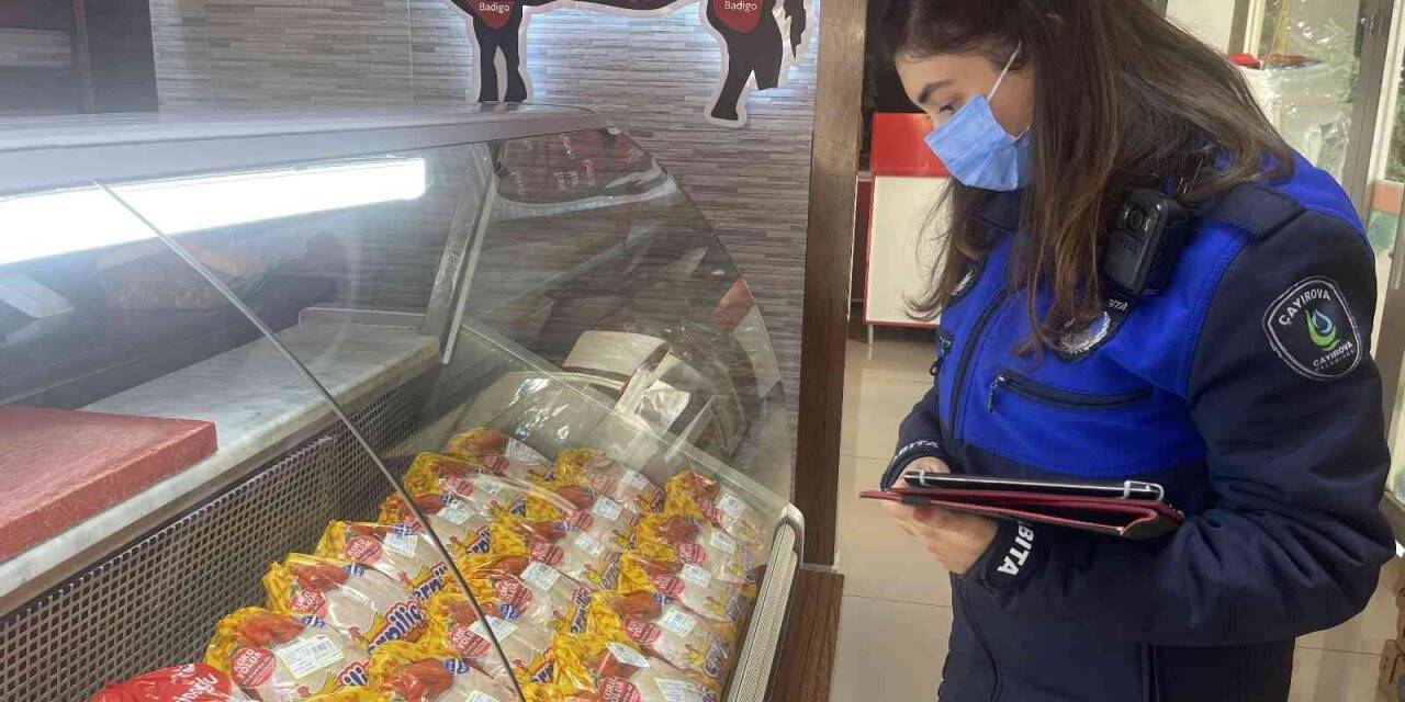 Zabıtadan etiket denetimi