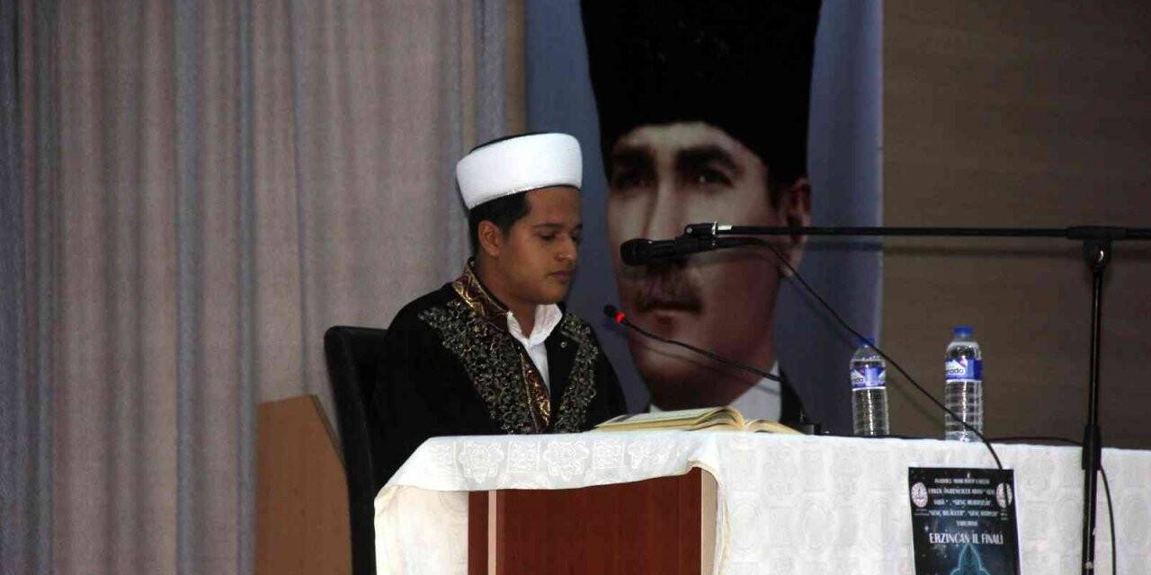 Erzincan’da Genç Sadâ, Genç Muhafızlar, Genç Bilaller, Genç Hatipler il finali yapıldı
