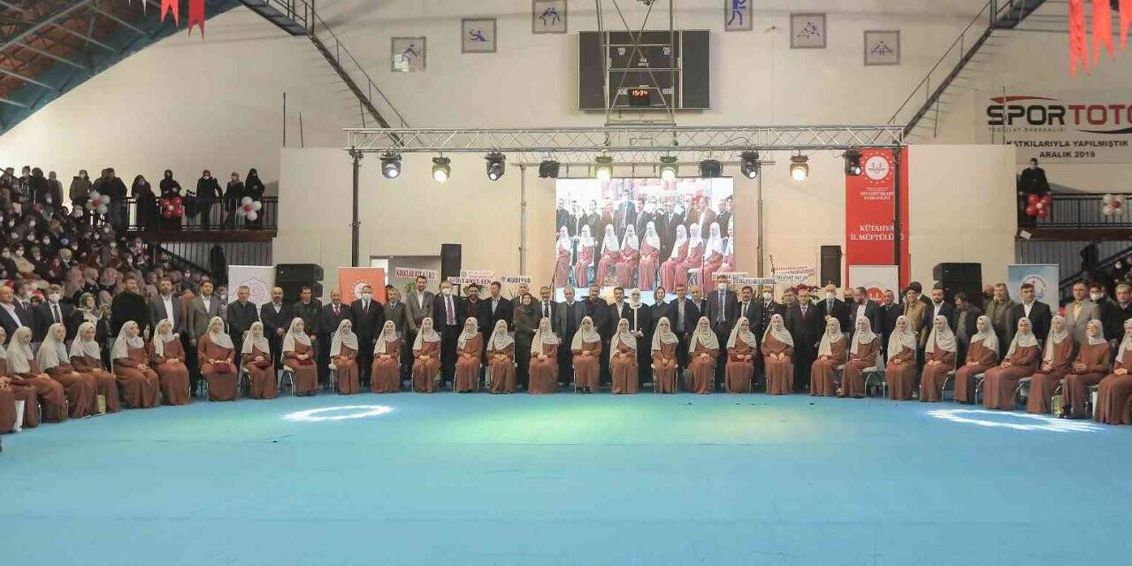 Kütahya’da 36 öğrenci için hafızlık icazet töreni