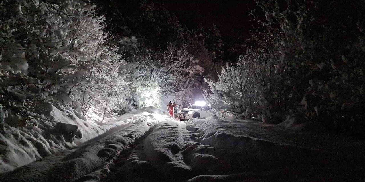 Off-Road tutkunları, kapalı yolları araçları ile açtı