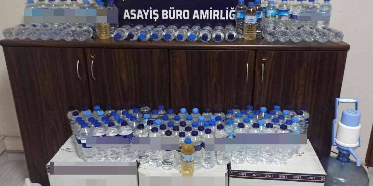 Manisa’da sahte içki operasyonu: 1 kişi gözaltına alındı