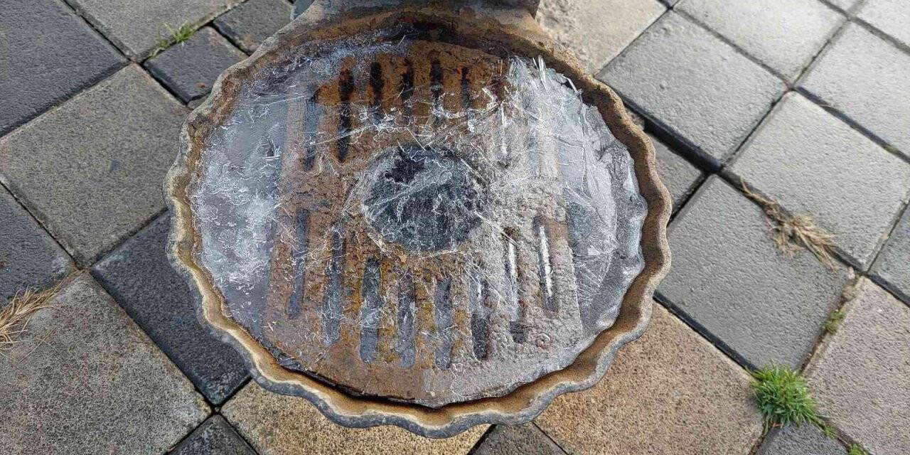 Tekirdağ’da Sibirya soğukları: Musluklar ve süs havuzları dondu