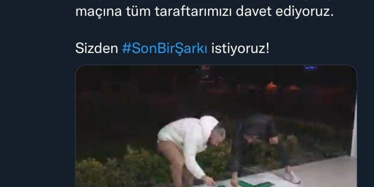 Sakaryaspor taraftarını maça böyle davet etti