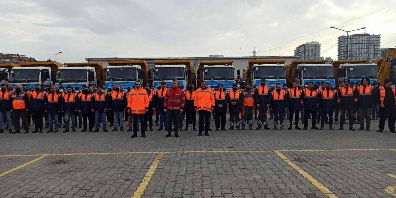 İstanbul’da "kışla mücadele araçları" görev başında