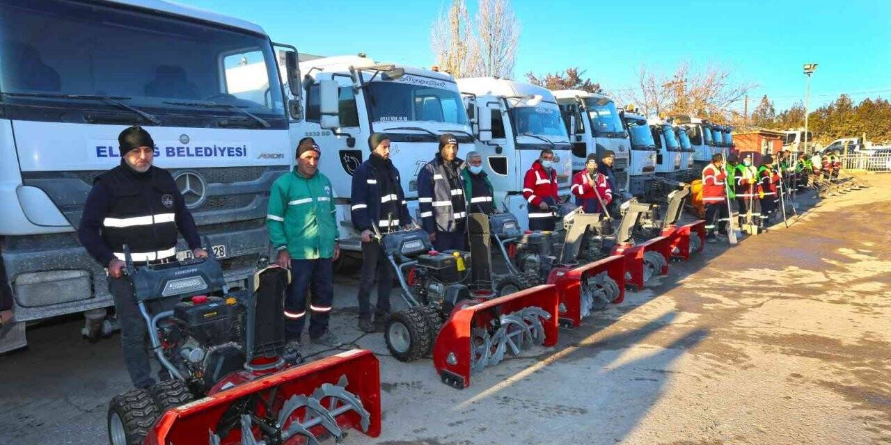Elazığ Belediyesi kışa hazır