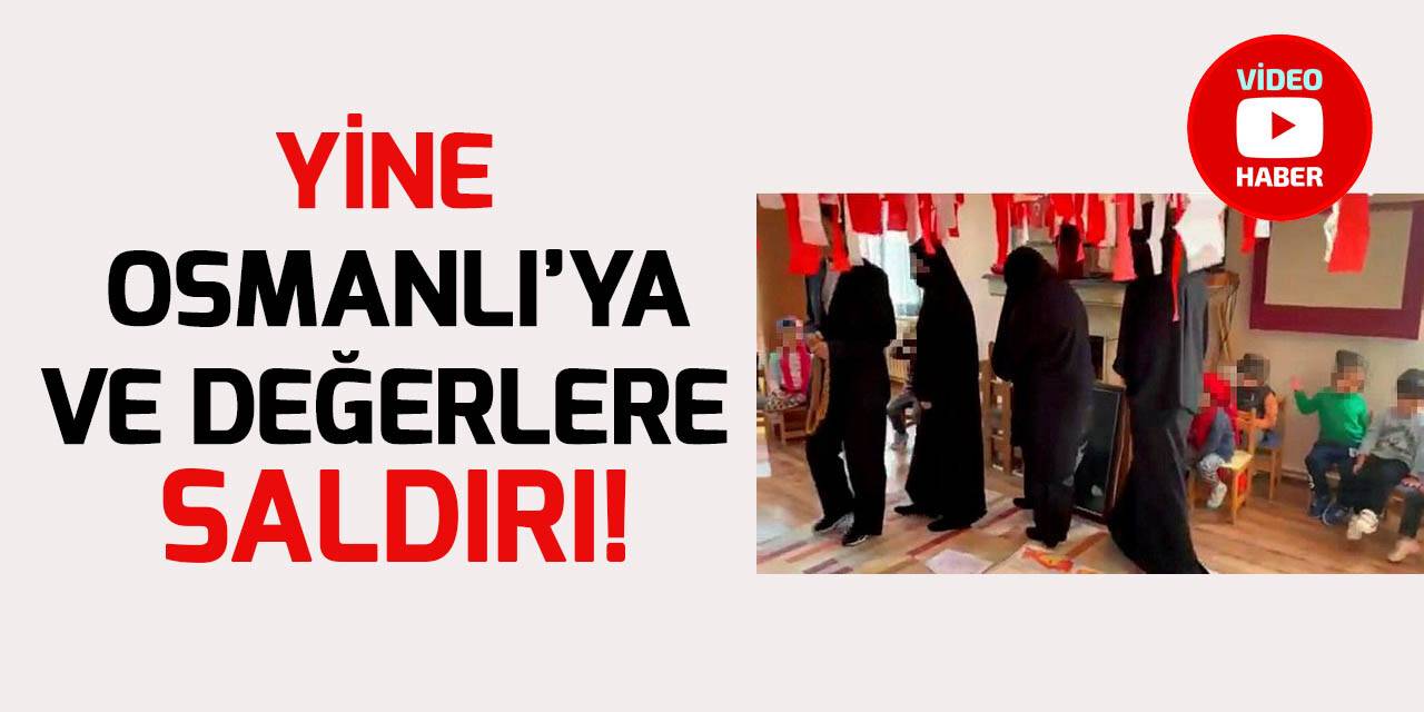 Minikleri çarşafla korkutup Osmanlı’yı karaladılar!