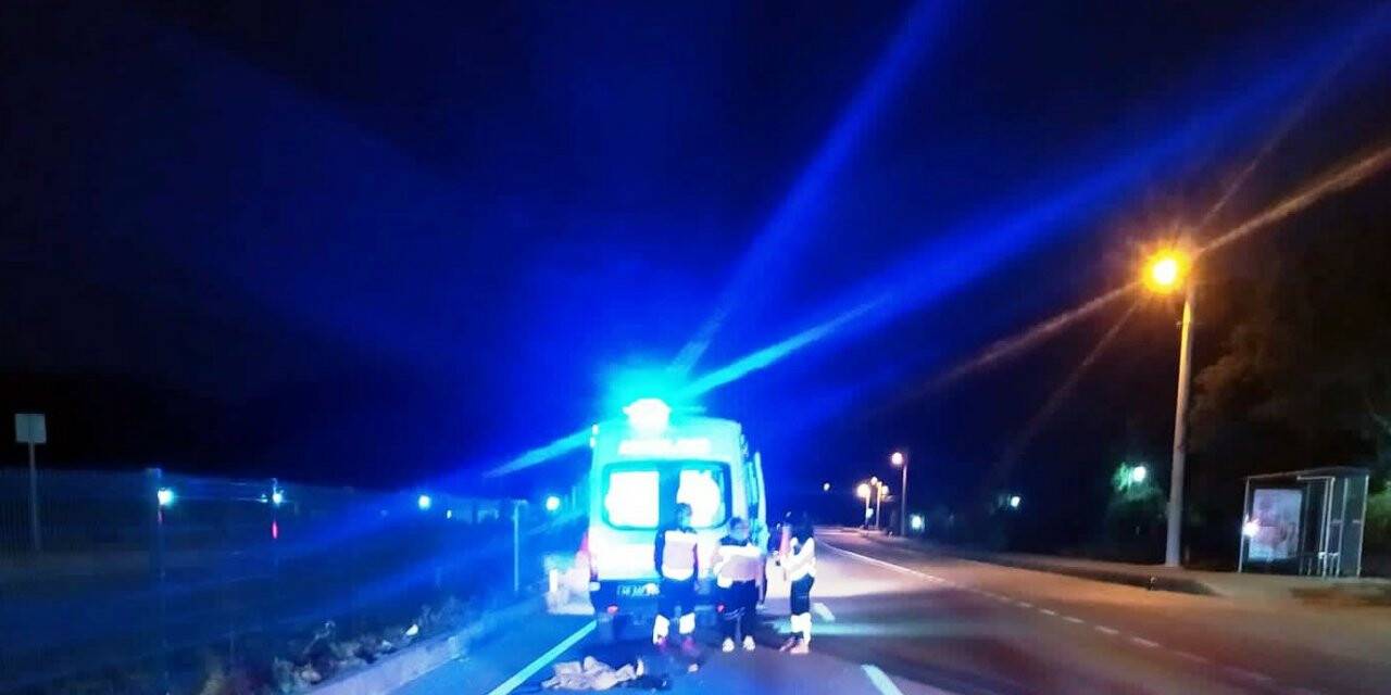 Fethiye’de kaldırıma çarpan motosiklet sürücüsü hayatını kaybetti