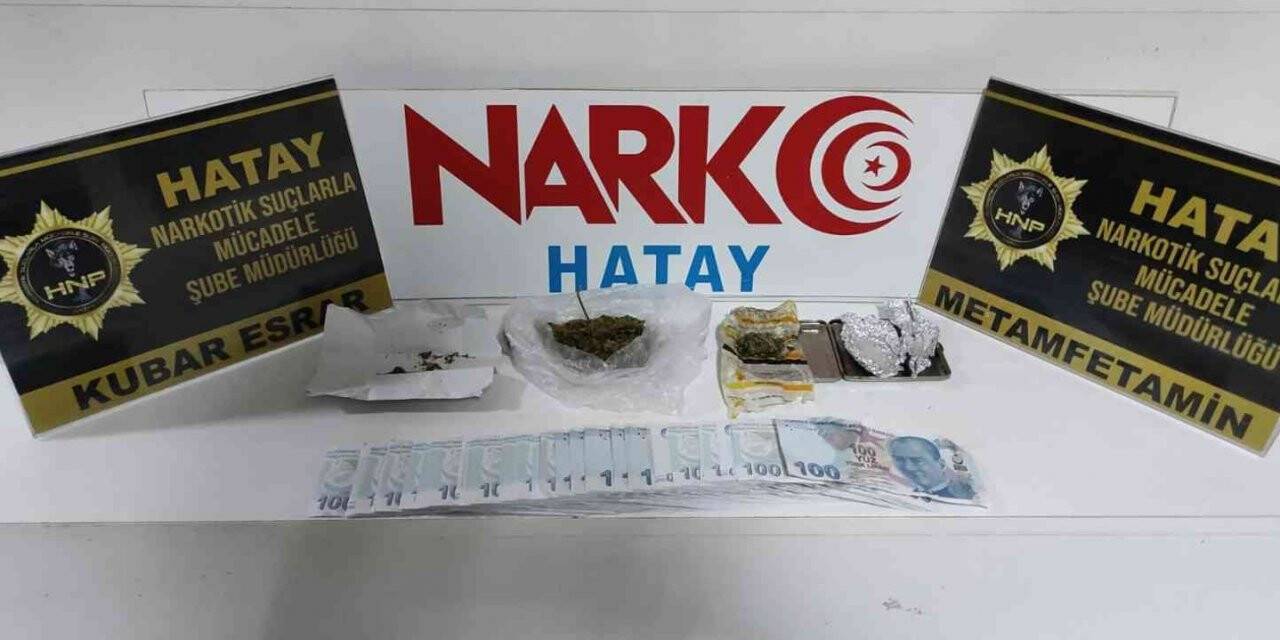 Hatay’da uyuşturucu operasyonu: 3 gözaltı