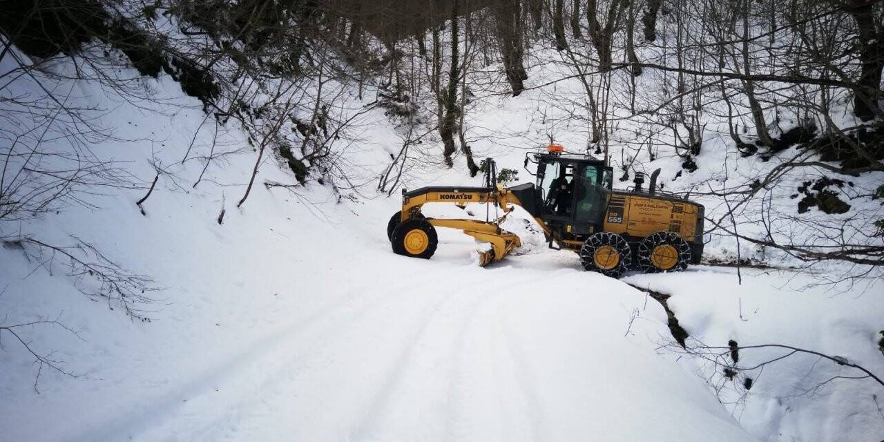 Sinop’ta kapalı yollar açılıyor