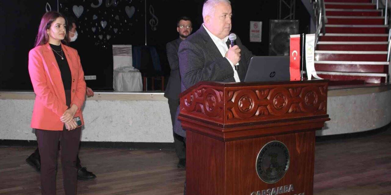 Çarşamba Ticaret Borsası’nın kuruluşunun 30. yılı kutlandı