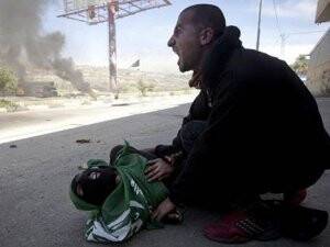 Filistinli gençlerin öldürülme anı