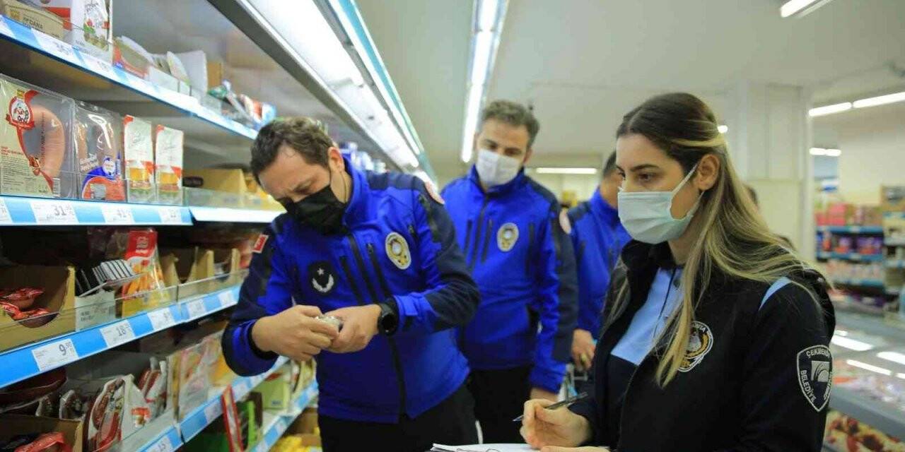 Çekmeköy’de marketlerde etiket-kasa fiyatı denetimi